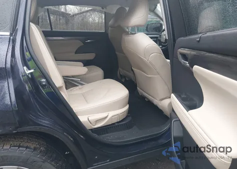 2023 Toyota Highlander Hybrid Platinum из США, поврежденный, VIN 5TDEBRCH5PS130076